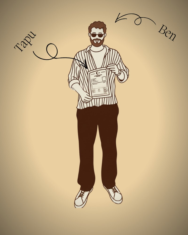 Ömer Yıldırım — elinde tapu